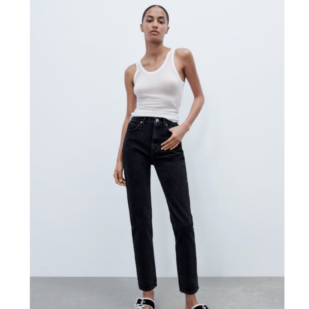 ZARA mom fit jeans